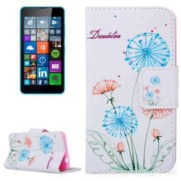 2015 Alibaba China Wallet Style Flip Leather Case for Microsoft Lumia 640 Cover